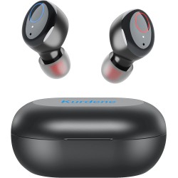 Bluetooth Wireless Earbuds, S8 Deep Bass Sound 38H Playtime IPX8 Waterproof Earphones Call Clear with Microphone in-Ear Bluetooth Headphones Comfortable for iPhone, Android