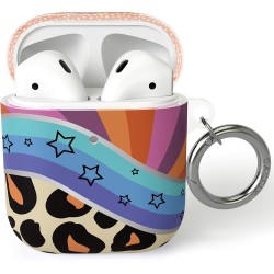 Casely Case Compatible with AirPods 1 & 2 | and I OOP | Mixed Swatch AirPods 1 & 2 | Compatible Only with AirPods 1 & 2